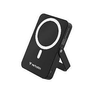 Verbatim Charge n Go 10000mAh ar magnētisko bezvadu statīvu zils