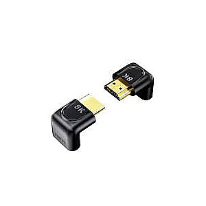 Unitek Flat Angle Adapter 8K HDMI 90 и 270 градусов