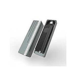 Accura M.2 NVMe USB-C алюминий с радиатором черный
