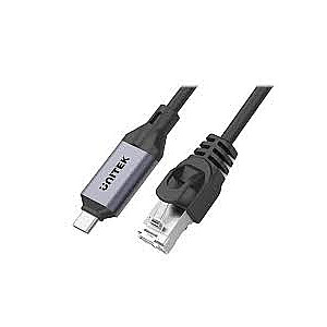 Unitek USB C RJ-45 LAN Ethernet kabelis, tīkla kabelis, 3m