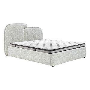 Gulta EMBRACE ar matraci HARMONY DUO 160x200cm, balta