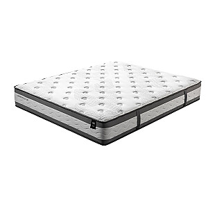 Gulta EMBRACE ar matraci HARMONY DUO 160x200cm, balta