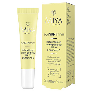 MIYA EyeSUNshine осветляющая сыворотка для области вокруг глаз SPF 50 15ml