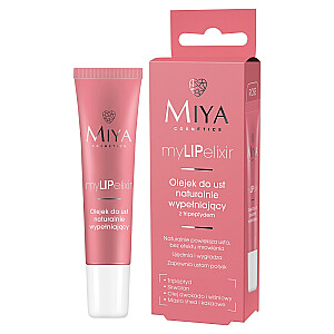 MIYA MyLIPelixir lūpu eļļa dabiski pildīta Rose 10g