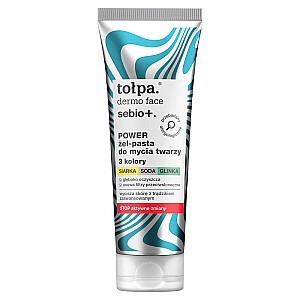 TOŁPA Dermo Face Sebio+ Power želej-pasta sejas mazgāšanai 100ml