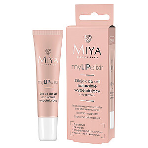 MIYA MyLIPelixir lūpu eļļa dabiski pildīta Clear 10g