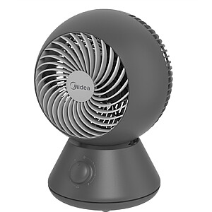Вентилятор Midea | MFT302R0BPK | Настольный вентилятор | Темно-серый | Количество скоростей 3 | Осцилляция