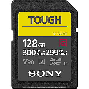Карта памяти Sony Tough UHS-II 128 ГБ, SDXC, флэш-память класса 10