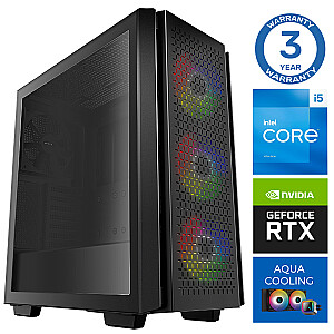 INTOP AQUA i5-13400F 16GB DDR5 2TB SSD M.2 NVME+2TB RTX5060Ti 8GB no-OS