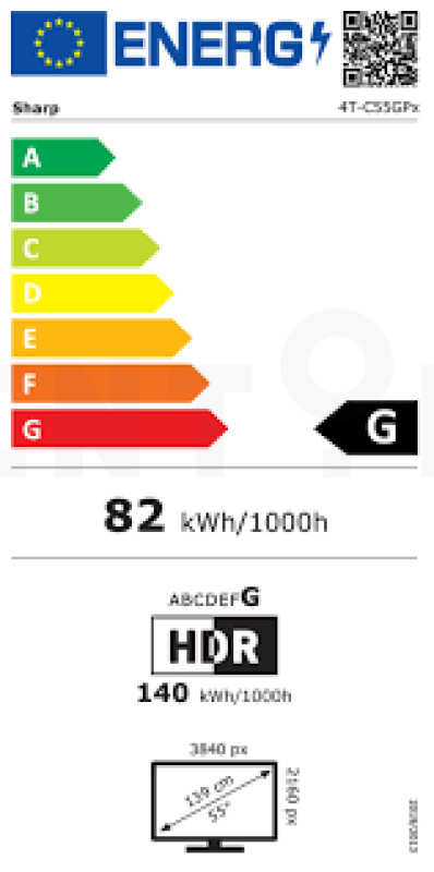 Sharp 55GP6460E QLED
