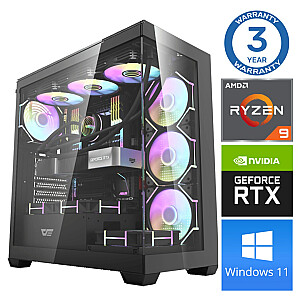 INTOP Ryzen 9 5900X 32GB 1TB SSD M.2 NVME RTX5060Ti 8GB WIN11Pro