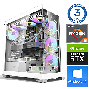 INTOP Ryzen 9 5900X 64GB 1TB SSD M.2 NVME RTX5060Ti 8GB Win11