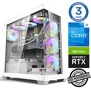INTOP i5-14400F 64GB DDR5 1TB SSD M.2 NVME+2TB RTX5060Ti 8GB no-OS