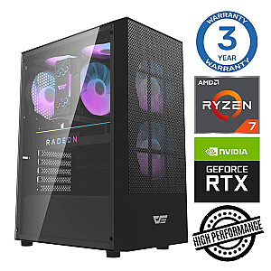 INTOP AQUA Ryzen 7 7700X 64GB DDR5 2TB SSD M.2 NVME+2TB RTX5060Ti 16GB no-OS