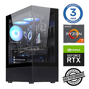 INTOP Ryzen 7 5700X 32GB 1TB SSD M.2 NVME RTX5060Ti 8GB no-OS