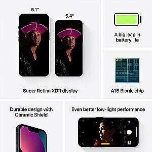 Apple iPhone 13 128GB Black  Grade A