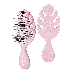 WET BRUSH Detangler Mini Go Green Brush Pink Brush