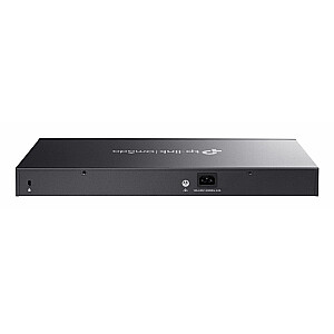 TP-Link Omada ES220GMP tīkla slēdzis Pārvaldīts L2 Gigabit Ethernet (10/100/1000) Barošana pa Ethernet (PoE) Melns