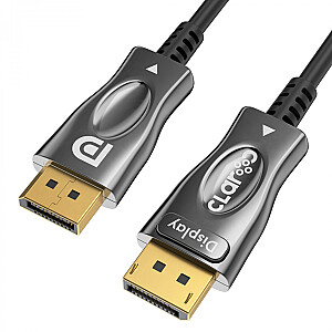 Claroc optiskais kabelis DisplayPort 1.4 AOC 8K 10 m