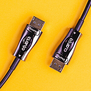 Claroc optiskais kabelis DisplayPort 1.4 AOC 8K 10 m