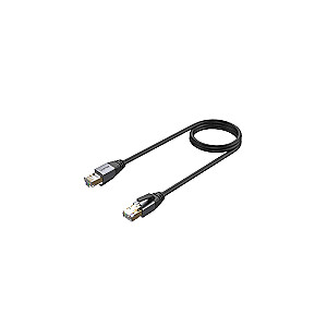 Unitek Ethernet kabelis RJ-45 LAN, patchcord cat.8 (S/FTP), tīkla kabelis 10m