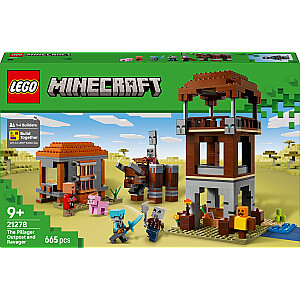 Minecraft Убежище грабителей и разрушителей (21278)