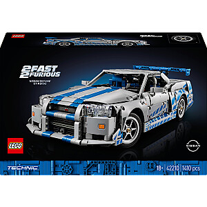Tehniskā automašīna Nissan Skyline GT-R (R34) no filmas Ātrs un bez žēlastības (42210)