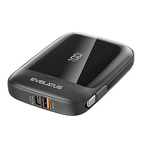 Evelatus Power Bank 22.5W 10000 mAh Type-C Black