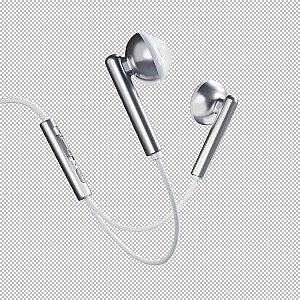 Evelatus Crystal Clear Audio headphones with 3.5 mm jack with microphone