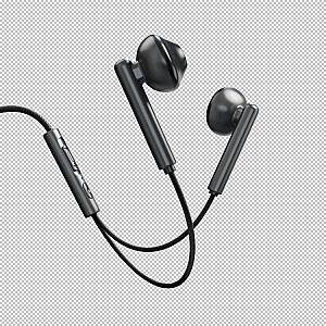 Наушники Evelatus Crystal Clear Audio с разъемом 3.5 мм и микрофоном Черные