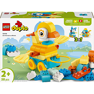 Duplo 3 in 1 Dzīvnieki uz riteņiem (10448)