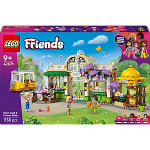 LEGO Friends Zaļā kafejnīca un ziedu veikals (42671)