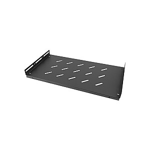 Plaukts skapjiem 19 collas 1U 27cm/120kg melns AK-1014-B