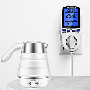 Enerģijas patēriņa mērītājs vatmetrs PM0626 | 3680 W | 16A | LCD displejs