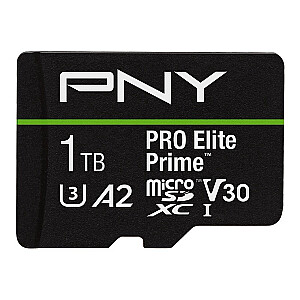 microSDXC Elite Prime 1TB atmiņas karte + SD adapteris