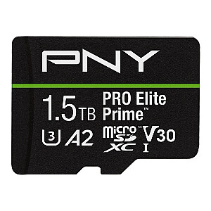 microSDXC Elite Prime atmiņas karte 1.5TB + SD adapteris