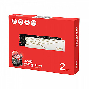 XPG MARS 980 BLADE 2TB PCIe 5x4 14/13 ГБ/с M2 SSD