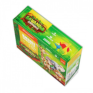 Mini Waffle Blocks - Savanna Animals 100 gabali