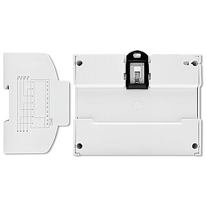 Trīsfāžu divvirzienu elektroniskais skaitītājs | enerģijas patēriņa skaitītājs DIN sliedei | 400V | 100A | LCD | 4P 