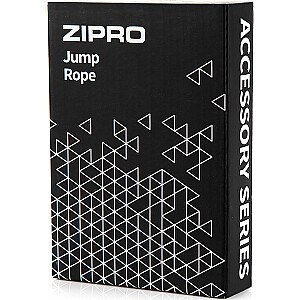 Скакалка Zipro из черного металла
