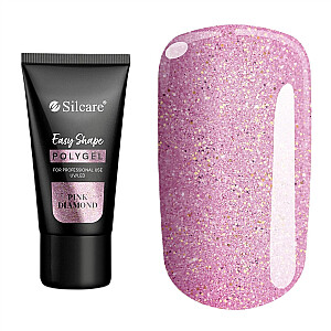 SILCARE Easy Shape Polygel akryložel Pink Diamond 30g