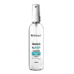SILCARE Nailo 1st Step Cleaner preparāts nagu plāksnes attaukošanai ar smidzinātāju 100ml