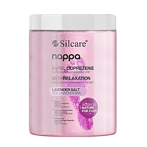 SILCARE Nappa Капель Relax соль лаванды для замачивания ног 1250г