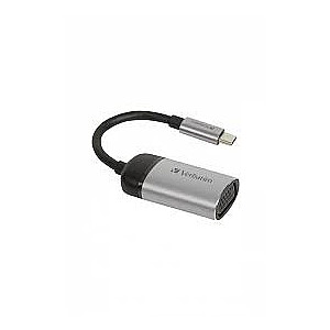 Verbatim USB-C - VGA алюминиевый