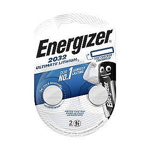 Energizer Ultimate Lithium Cr2032 2 шт. в упаковке