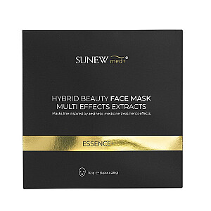 SUNEWMED Essence+ maska ar gliemeža gļotām un peptīdiem 4gab
