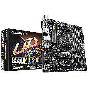 Материнская плата GIGABYTE AMD B550 SAM4 Память MicroATX DDR4 Слотов памяти 4