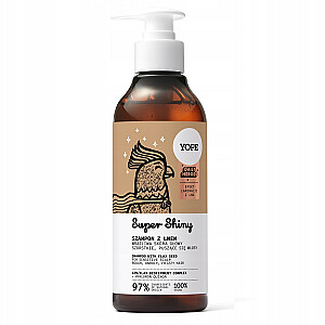 YOPE Daily Heroes Super Shiny šampūns matiem ar linu 300ml