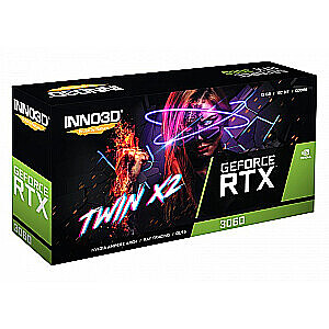 Inno3D GEFORCE RTX 3060 TWIN X2 NVIDIA 12GB GDDR6 (used)