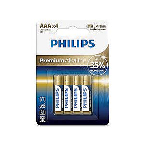 LR03M4B/10 Premium Alkaline 4 pcs